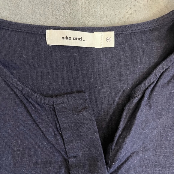 niko and … Linen Tunic Dress - Picture 7 of 9